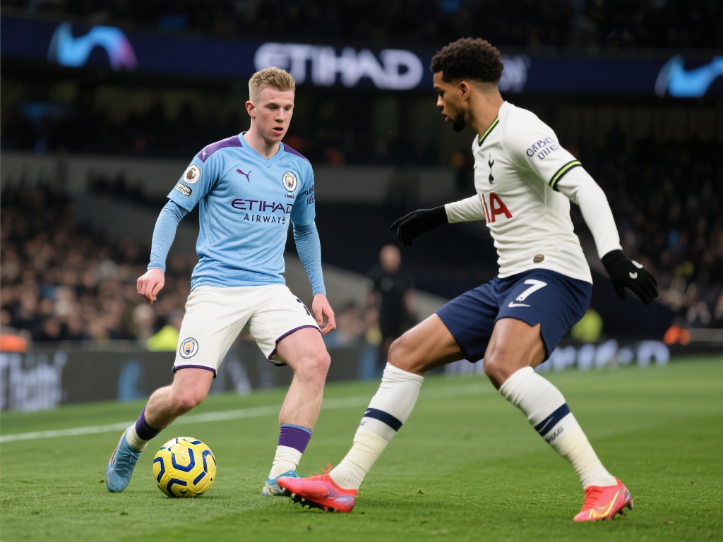 热刺VS曼城:蓝月亮“克星”热刺主场,曼城客胜希望渺茫 除此之外,中场的控制权争夺也将成为比赛的