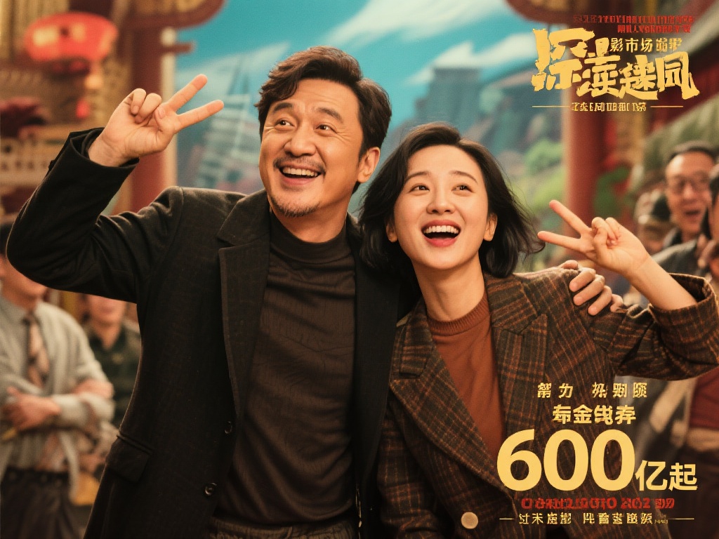 沈腾马丽黄金搭档电影票房突破600亿大关 随着中国电影市场的不断扩大,沈腾和马丽这