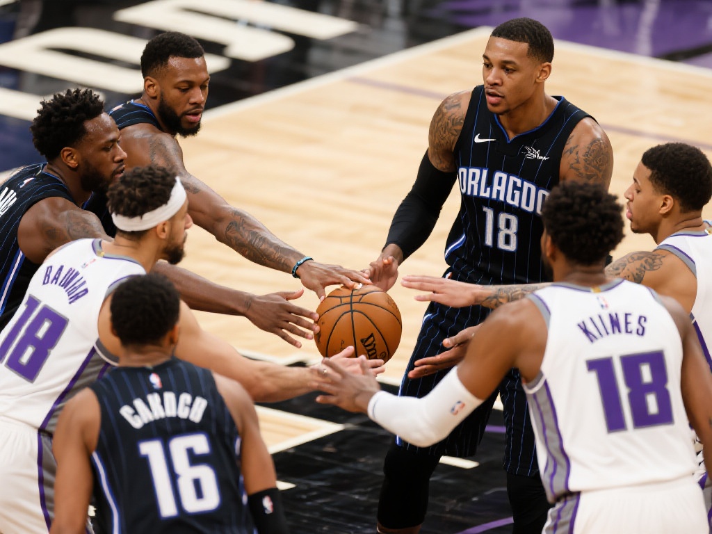 班凯罗三节高效24+6+6,德罗赞21分难救主,魔术碾压国王 以数据为例,魔术队全场送出了28次助攻,