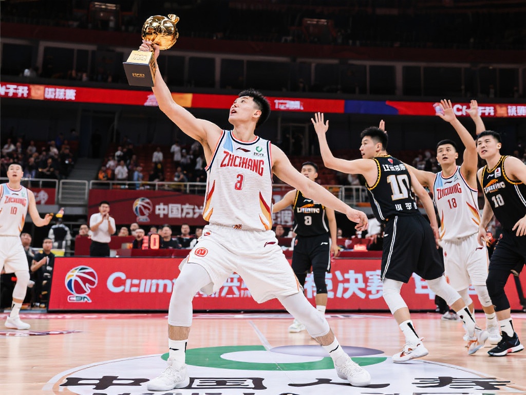 在CBA联赛的激烈角逐中，浙江方兴渡男篮