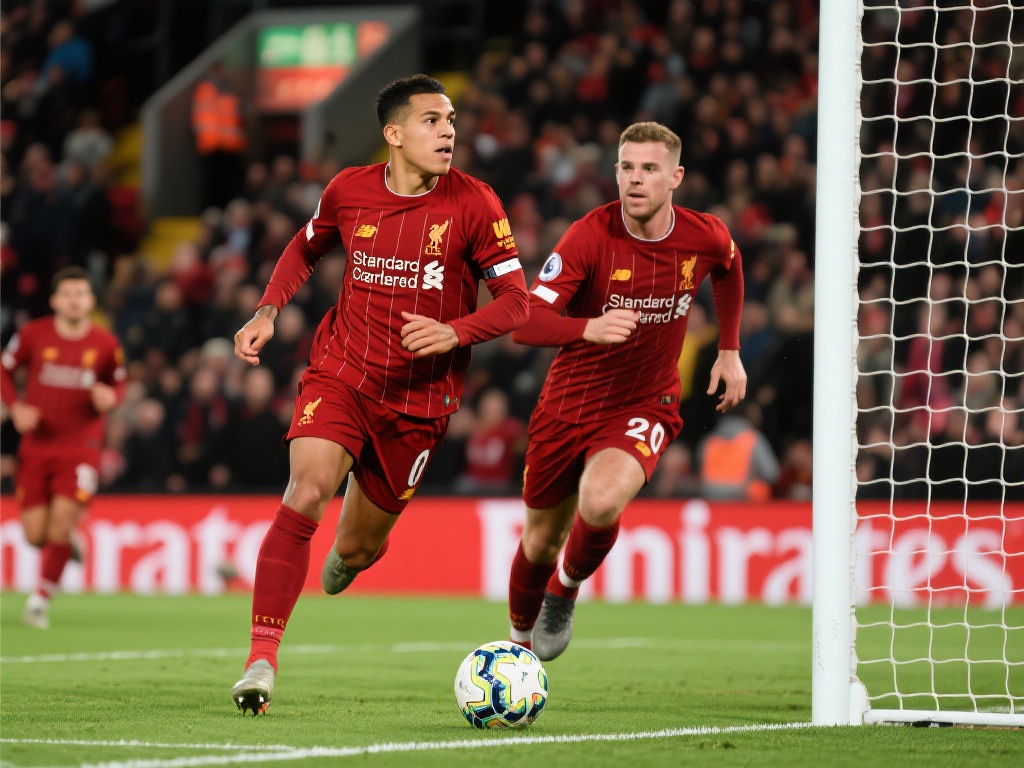 若塔单骑闯关绝杀 利物浦主场力擒埃弗顿 在这场比赛中,中场球员费尔米诺和亨德森的